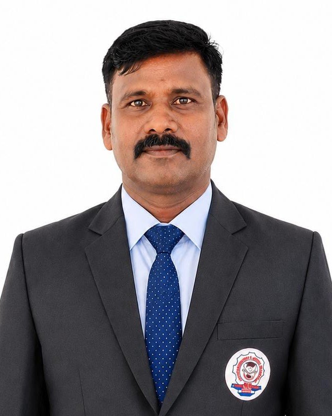 Portrait of Mr. S. Giri., MA., M Ed.,, Principal
